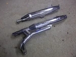 1978-1981 Oem Yamaha XS1100 Vintage Dual Exhaust Pipes Chrome 5SCL-1. Fixed Price $99.85.