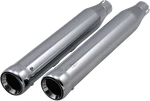Cobra Neighbor Hater Slip-on Mufflers 3" Chrome 3-1/4" Flstn Harley 6042. Fixed Price $445.99.