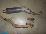98-04 Honda XR400R Oem Muffler Exhaust Silencer Pipe Spark Arrestor Header. Fixed Price $292.49.