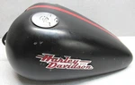 Harley Davidson Sportster Custom Unkown Gas Tank Black Lift And Turn Caps. Fixed Price $85.77.