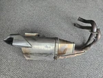 12-16 2014 Kawasaki Ninja EX650E Exhaust Pipe Muffler 49070-0774. Fixed Price $149.95.