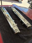 Nos? Harley Davidson 655591-07 65547-98A Chrome Slip Mufflers Free Shipping. Fixed Price $75.00.