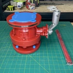 Keckley Manual Two-way Ball Valve 3" Carbon Steel Straight Class 150 Flange 2PC. Fixed Price $349.00.
