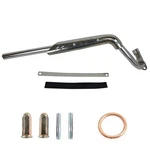 Header Exhaust Pipe Muffler CRF50 XR50 For 50CC 70CC 80CC 110CC 125CC Pit Bikes. Fixed Price $29.97.