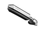 Aprilia Tuono V4 1100RR 2015-2016 Slip 13" Tri-oval Stainless Exhaust Muffler. Fixed Price $274.99.