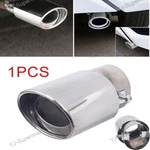 2.5" Auto Car Chrome Muffler Rear Tip Exhaust Pipe Stainless Steel Tail Throat. Fixed Price $13.59.