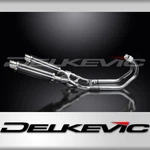 Yamaha VMX1200 V-max 1984-2007 Complete Exhaust 14" Round Carbon Mufflers. Fixed Price $805.99.