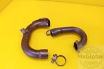 2014 Yamaha YZ450F Exhaust Pipe Chamber Header Set. Fixed Price $112.00.