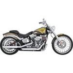Vance & Hines 16335 Chrome 3" Twin Slash Slip-on Mufflers For 07-17 Heritage. Fixed Price $879.95.