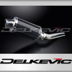 Yamaha YZF600R Thundercat 95-07 Slip 9" Oval Carbon Exhaust Muffler Kit. Fixed Price $273.99.