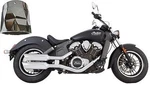 Tab Performance Short 4" Chrome Slip On Muffler Straight Tip Zombie Scout 15-UP. Fixed Price $499.95.