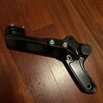 Harley Davidson 18-23 Softail Black Exhaust / Peg Mount Bracket Oem 65500063. Fixed Price $34.95.