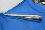 Dunstall Type Muffler, Norton Triumph Bsa 5/8 Id, 26 1/2" Long, D825. Fixed Price $59.95.