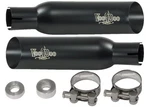 Voodoo Black Shorty Dual Slip-ons Mufflers VEBUSAK1B For Suzuki Hayabusa 01-07. Fixed Price $517.15.