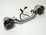 Harley-davidson 2008 Cvo FLHTCUSE3 Rear Turn Signal Light Bar Chrome 68508-04. Fixed Price $129.00.