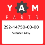2S2-14750-00-00 Yamaha Silencer Assy 2S2147500000, New Genuine Oem Part. Fixed Price $1092.93.