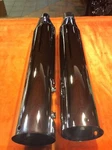 Harley Davidson Touring Flhx Chrome Screamin Eagle Exhaust Slip Mufflers. Fixed Price $450.00.
