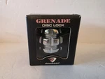 Deemeed Chrome Grenade Motorcycle Brake Disc Lock Rotor New Old Stock. Fixed Price $124.99.