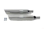 Side Slash Cut Slip-on Muffler Set For Harley-davidson Softail 2000-2009. Fixed Price $226.72.
