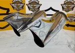 Oem Harley 3.5"INCH Fishtail Shark Fin Muffler Tips End Caps Touring Springer. Fixed Price $249.95.
