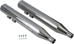 Bassani Xhaust Straight Can Mufflers For '95-'16 Chrome 1F7DNT6. Fixed Price $860.99.