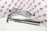Honda Cb 400 Four Oem 4-1 Exhaust System Repro Chrome. Fixed Price $779.16.
