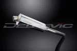 Delkevic 14" Stainless Steel Oval Muffler Yamaha FZR1000 Exup 89-95 Exhaust. Fixed Price $239.99.