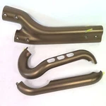 Genuine Harley 2018 Up Fat Bob Gold Heat Shields 65400303 65400319 65400320. Fixed Price $127.50.