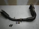 08 09 Suzuki Gsxr 600 Exhaust Manifold W/ Aftermarket Slip On Muffler. Fixed Price $200.00.