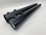 Harley-davidson '95-16 Twin Cam Touring Ciro Megaphone Slip-on Mufflers. Fixed Price $170.05.