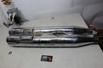 95-16 Harley Touring Chrome Vance&hines Exhaust Muffler Set Gutted Slash. Fixed Price $100.00.