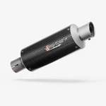 Left Hand Carbon Fibre Stubby Gp Style 51MM Slip End Can Exhaust Silencer. Fixed Price $121.47.