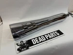 Harley Cobra Chrome Tri-flow 95-16 Right Touring Muffler. Fixed Price $154.00.