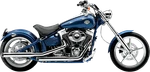 Cobra 6003 Inch Chrome Slashcut Slip-on Mufflers Flstc Heritage Softail. Fixed Price $448.80.