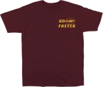 Fmf Faster T-shirt Maroon Large FA25118902MRNLG. Fixed Price $44.29.