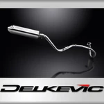 Suzuki DR650SE 96-24 Delkevic 1-1 Exhaust 13" Stainless Tri-oval Muffler. Fixed Price $335.99.