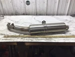 03 Honda RC51 Left Side Tail Pipe Muffler Exhaust. Fixed Price $299.00.