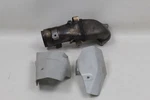 Ducati Panigale 899 14-15 Front Horizontal Exhaust Header Pipe Heatshield. Fixed Price $54.99.
