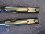 Screamin Eagle Street Cannon Mufflers Black. Fixed Price $400.00.