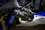 M4 Exhaust Black GP19 Slip-on For 2006-2020 Yamaha YZF-R6 YA6622. Fixed Price $282.95.