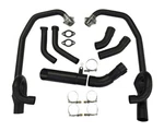 Yamaha Vmax VMX12 Exhaust Dragstar 4-1 W/ Slash Cut Muffler Black Ceramic Coated. Fixed Price $1199.99.