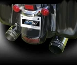 Components RCX-1 4.5" Slip-ons Chrome Flo Eclipse Harley M8 Touring 17-20. Fixed Price $660.56.