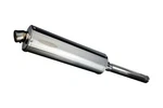 Yamaha FZR1000 Exup Delkevic Slip On 18" Stainless Oval Muffler Exhaust 89-95. Fixed Price $249.99.