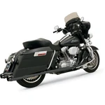 Bassani Black 4" Megaphone Slip-on Mufflers FLH-517LRB (pair). Fixed Price $626.95.