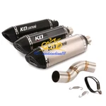 For Kawasaki Z900 Exhaust Mid Link Pipe Muffler Tips 470MM Slip On Tail. Fixed Price $106.00.