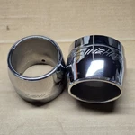 Rinehart Exhaust Tip End Caps 3.366" Inlet Diameter 3" Outlet Chrome. Fixed Price $75.00.