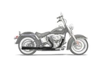 Bassani Road Rage Long 24" Megaphone Black 2-INTO-1 Exhaust System (13121J). Fixed Price $810.77.