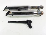 2004 Harley Softail Flstf Fat Boy Screamin Eagle Slash Cut Exhaust Set 80445-03. Fixed Price $76.49.