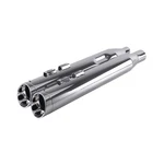 Sharkroad 4" Chrome Slip-on Mufflers For Harley Touring 2017-2023 Street Glid.... Fixed Price $367.30.
