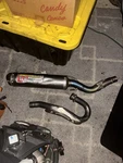 2005-2007 Suzuki Pro Circuit Exhaust Header Muffler Silencer TI-4. Fixed Price $709.85.
